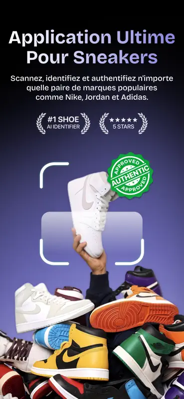Sneaker AI: Scanner Chaussures screenshot 1 of 7