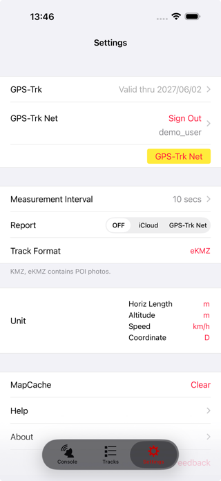 GPS-Trk 3 Screenshot 7 of 7