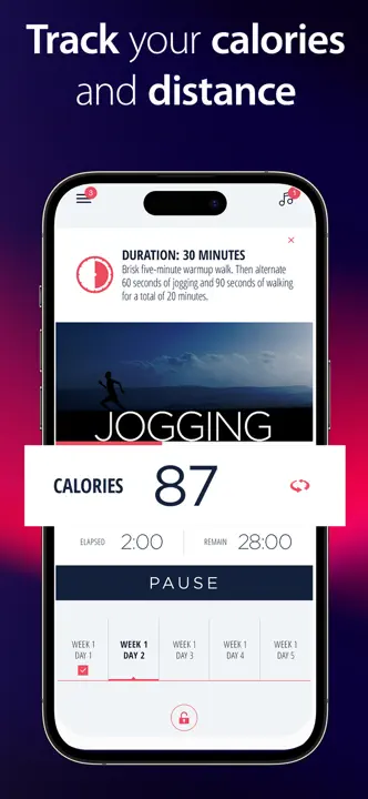 C25K® 5K Running Coach & Map: Screenshot 3 von 10