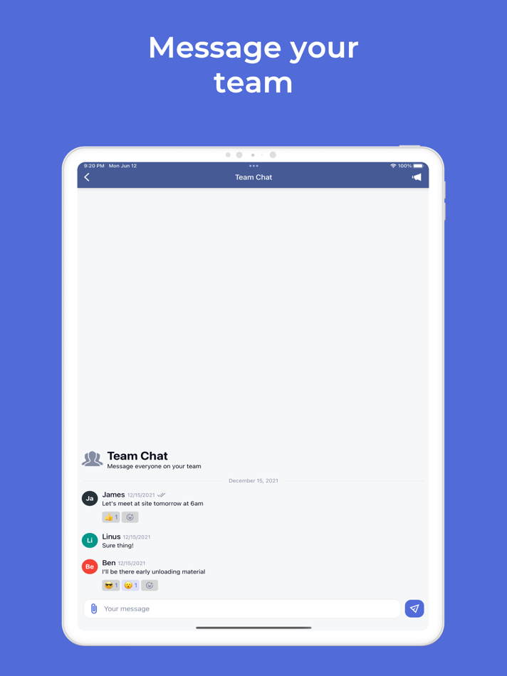 #6. Work Hour Tracker・EmployeeLink (iOS) 作者: Morgan Trudeau