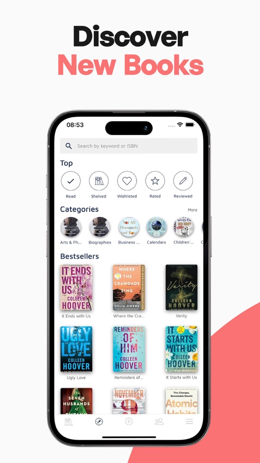 #6. Bookshelf-Your virtual library (iOS) 由: Damir Juretic