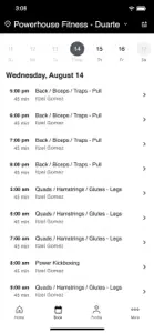 teampowerhousefitness screenshot #2 for iPhone