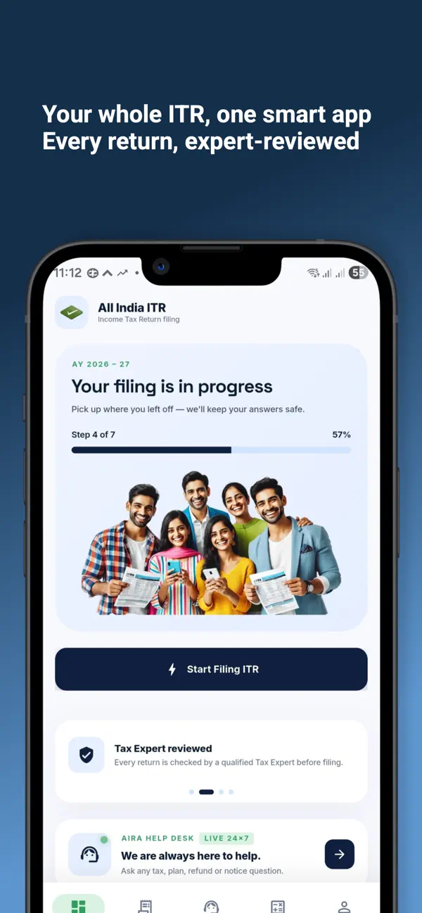 Screenshot #1 pour Income Tax Return AllIndiaITR