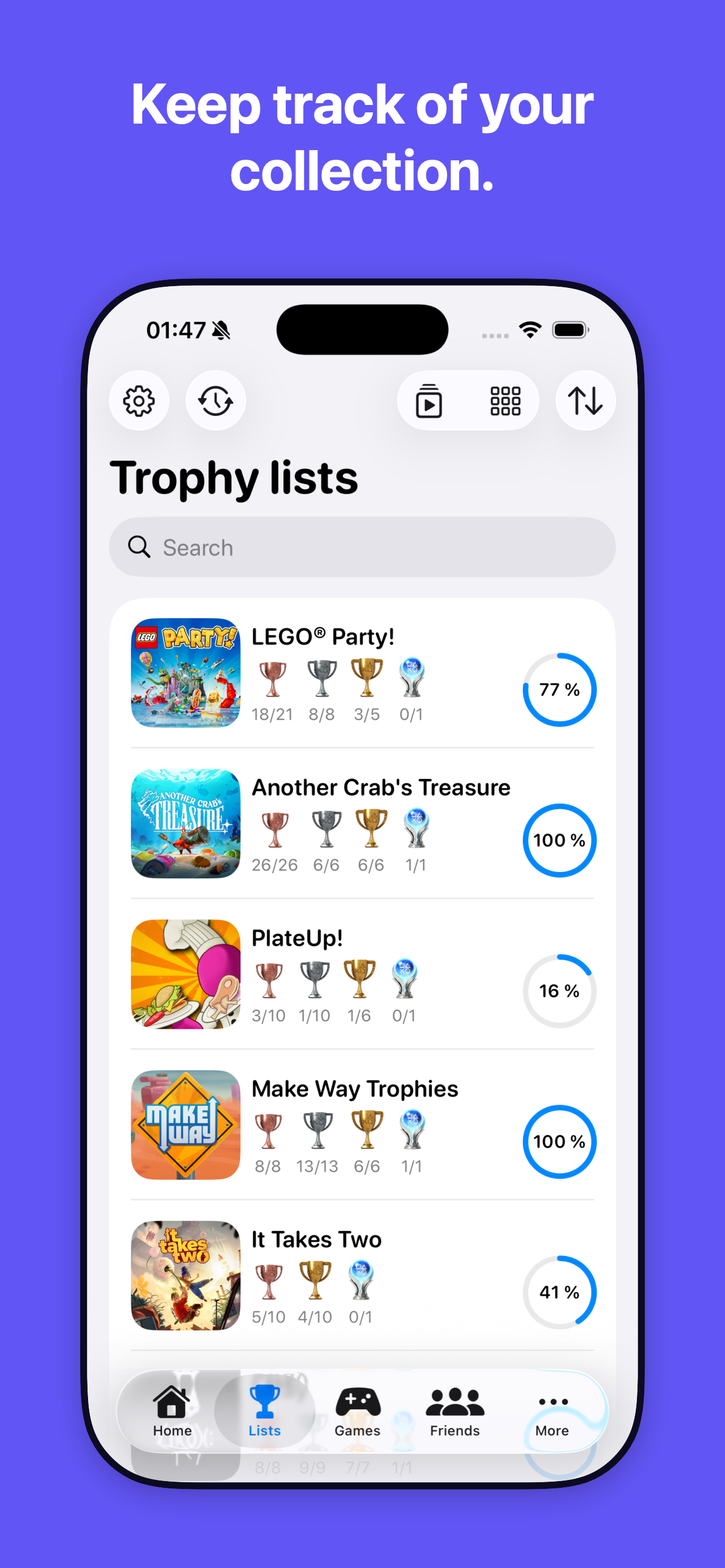 Trophy Tracker for PlayStation screenshot 4