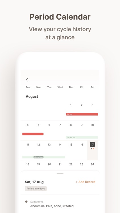 Happy Moonday: Period Tracker screenshot-3