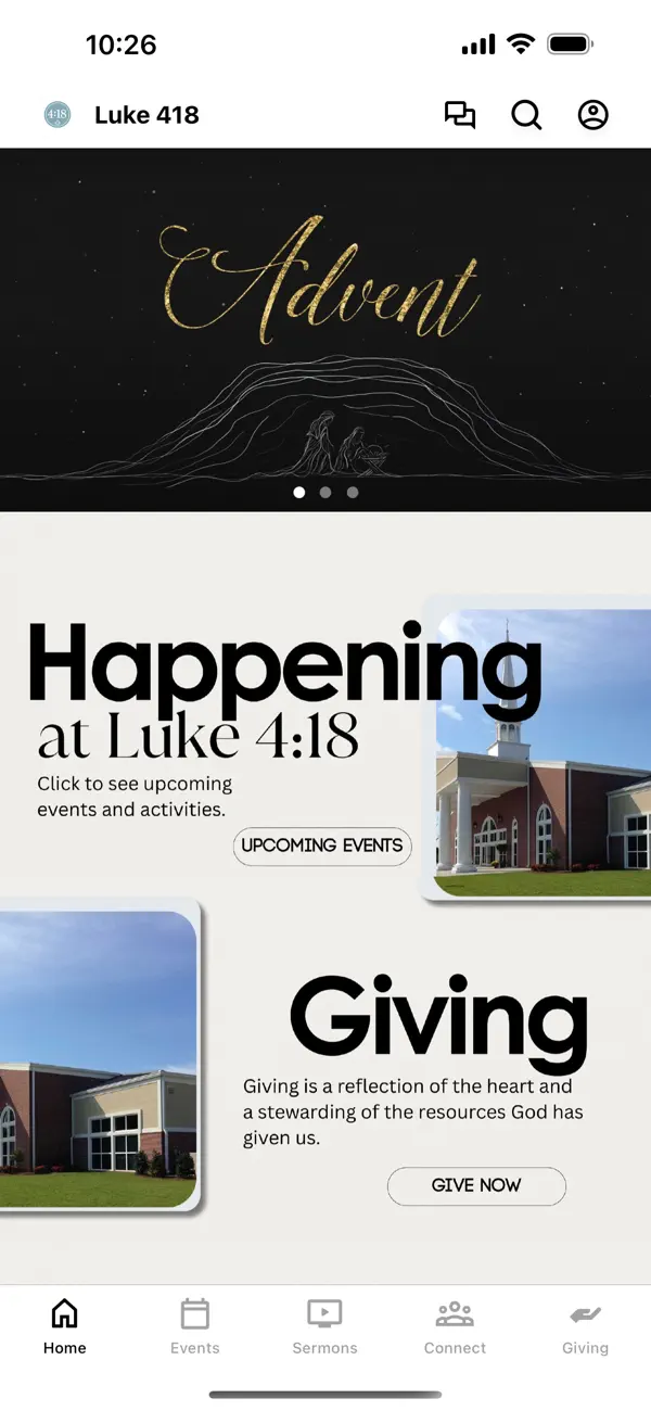 Screenshot #1 pour Luke 4:18 Fellowship