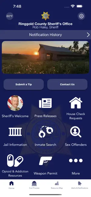 Ringgold County Sheriff, IA screenshot 1