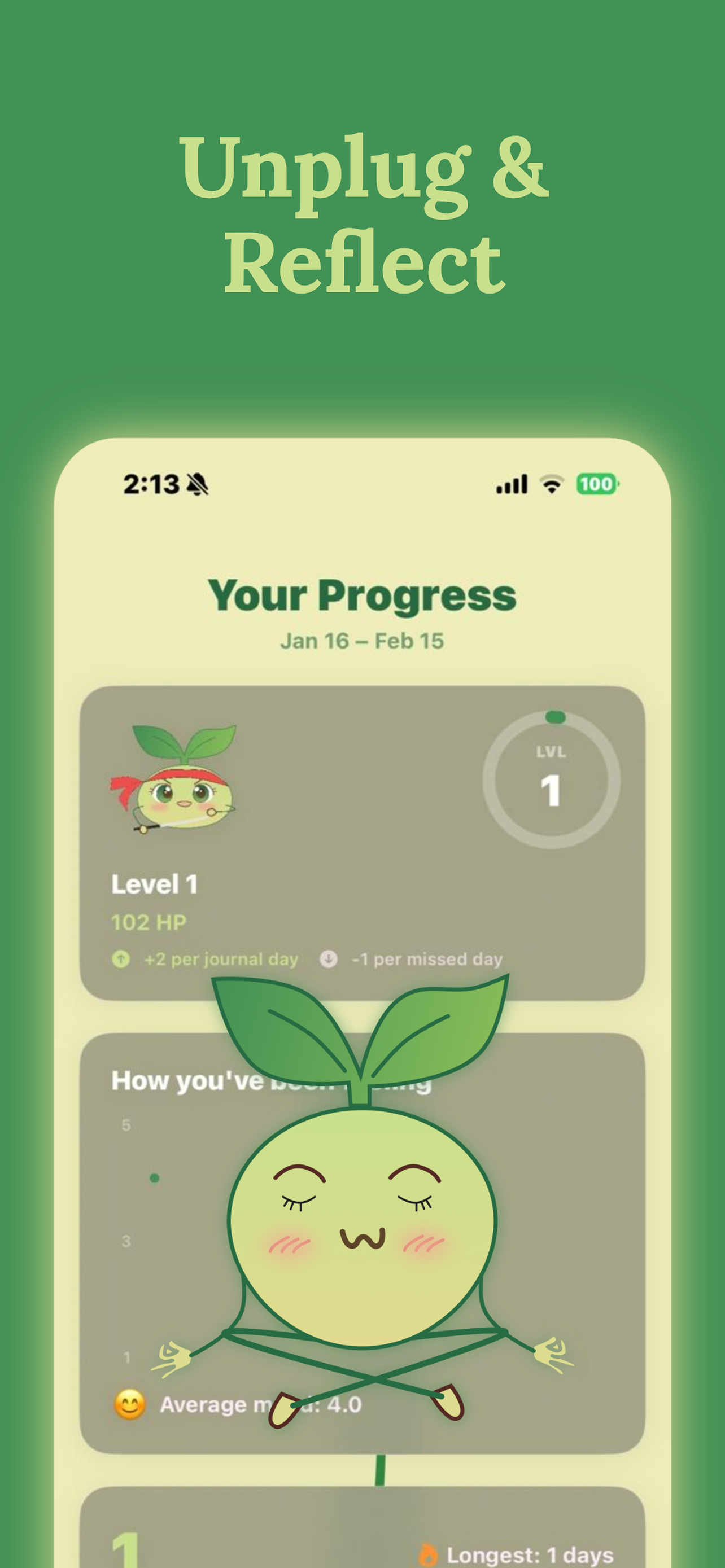 Journal Lock: Focus & Detox
