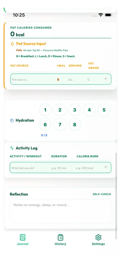 Fuel Tracker: Protein & Carbs screenshot 2