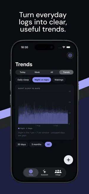 Nova Baby - Sleep Tracker screenshot 3