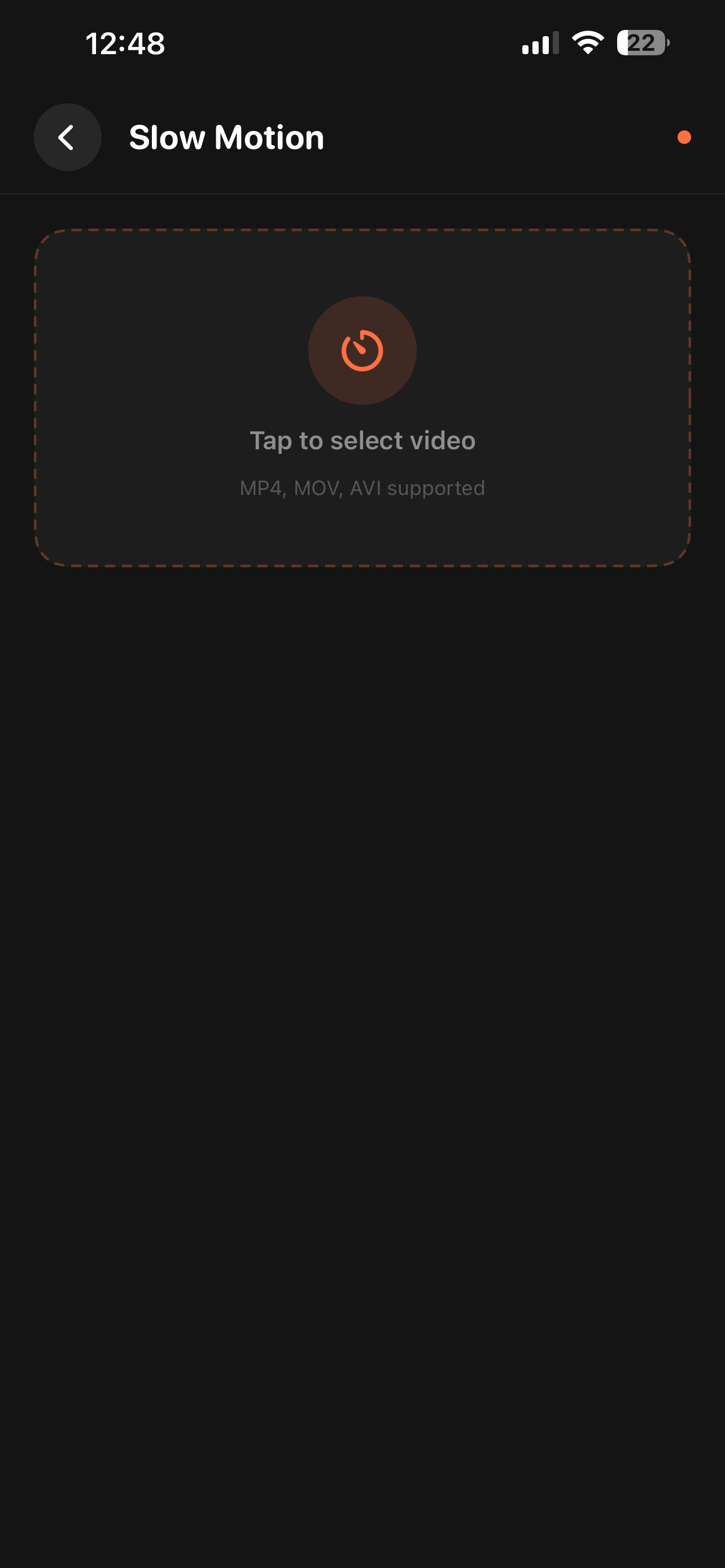 Reverse Video: Slow Motion