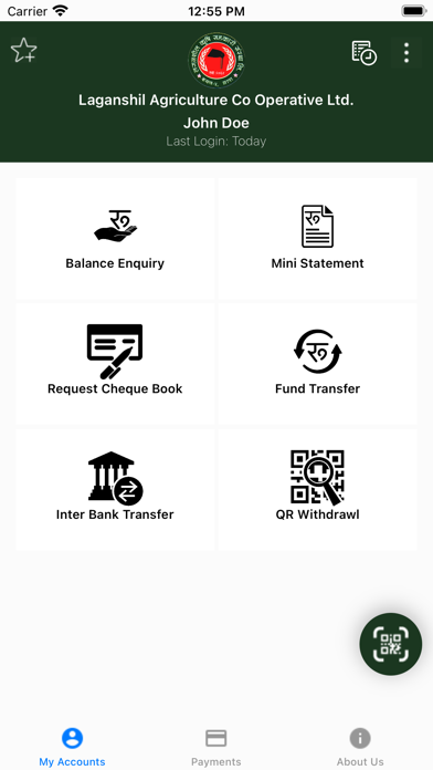 Laganshil Agriculture SBanking Screenshot