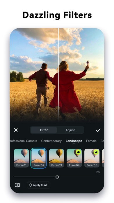دانلود Filmora-Video Editor&Template برای آیفون