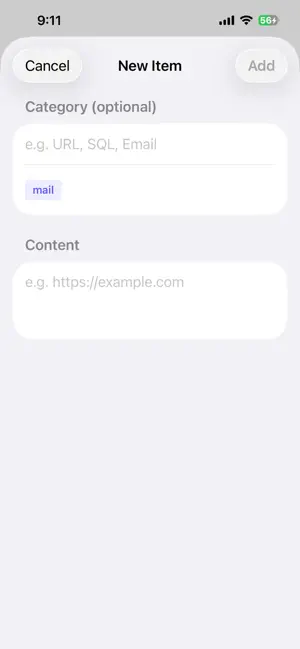 ClipMemo screenshot 2