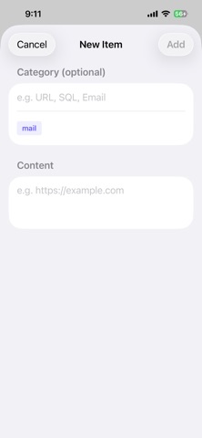 ClipMemo screenshot