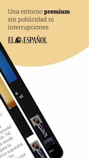 Captura de pantalla de El Español: Diario De Noticias en iPhone 6