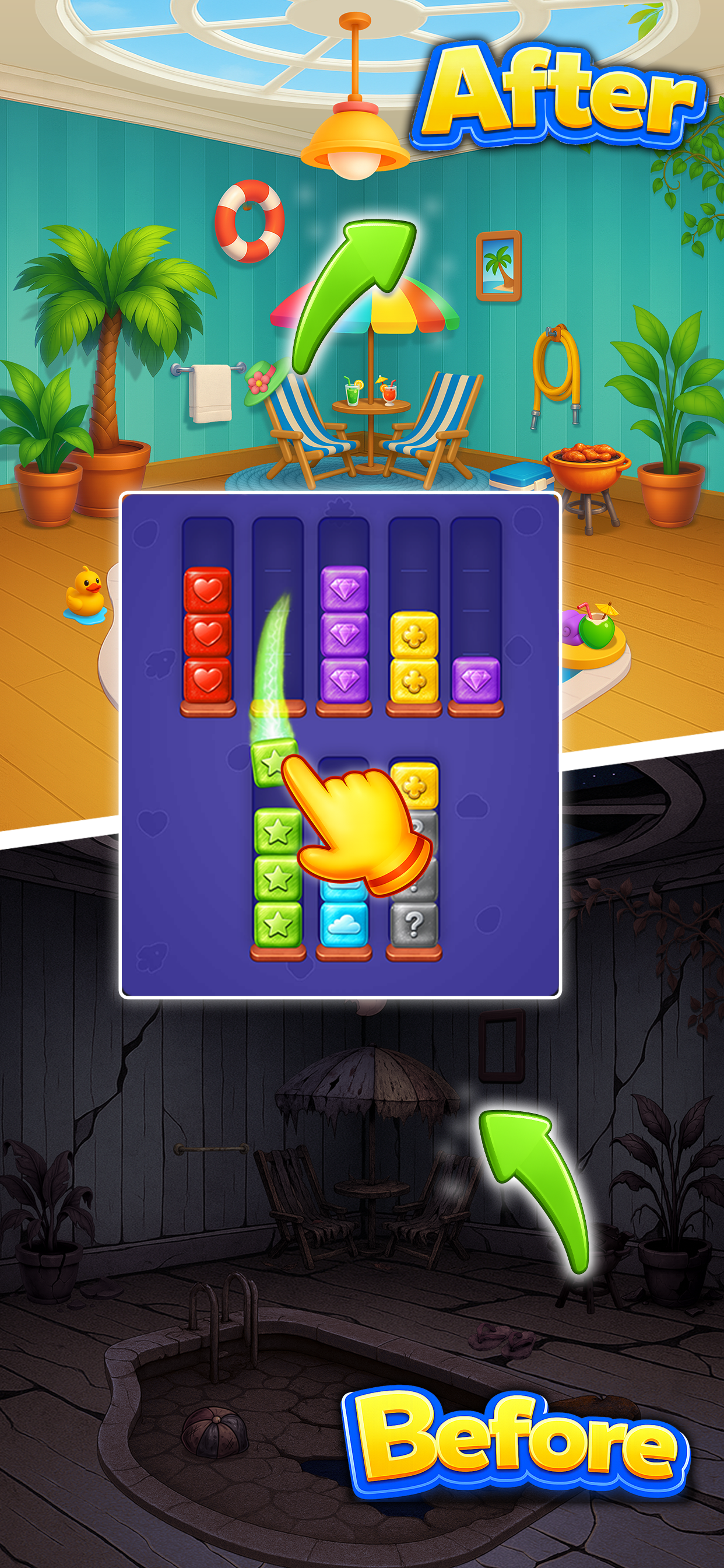 Decor Scapes Block Sort Color screenshot 3