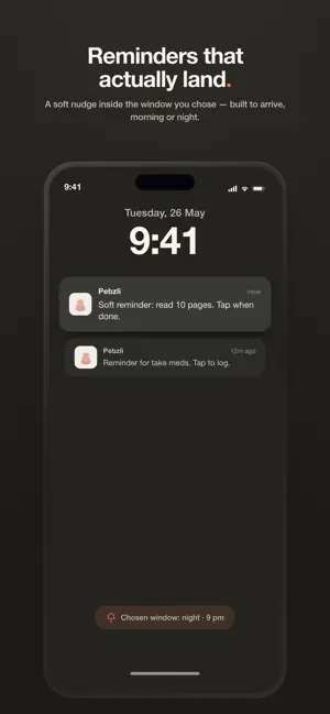 Pebzli: ADHD Habits Tracker screenshot 3