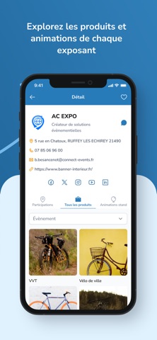 Connect'Events iPhone screenshot