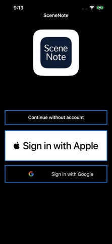 SceneNote - Movie Tracker iPhone screenshot