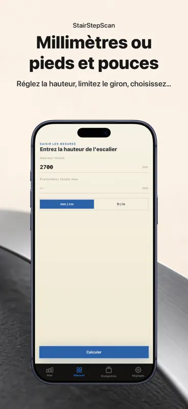 Calcul d'Escalier: Découpe screenshot 6 of 10
