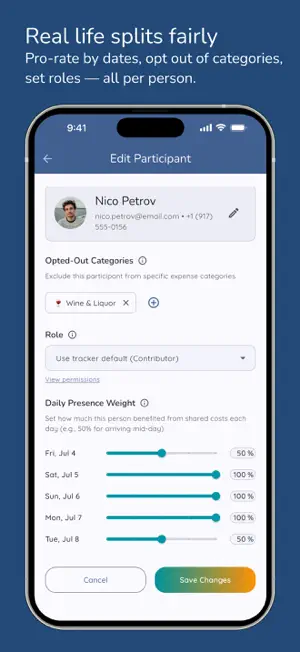 Tabello: Split Bills & Trips screenshot 1