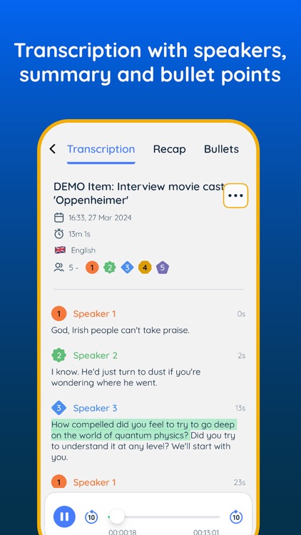 AI speech to text - RecapAI screenshot-3