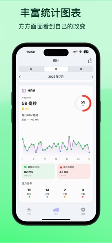 Keevo - 睡眠·HRV·健身追踪·监测健康·数据分析 screenshot