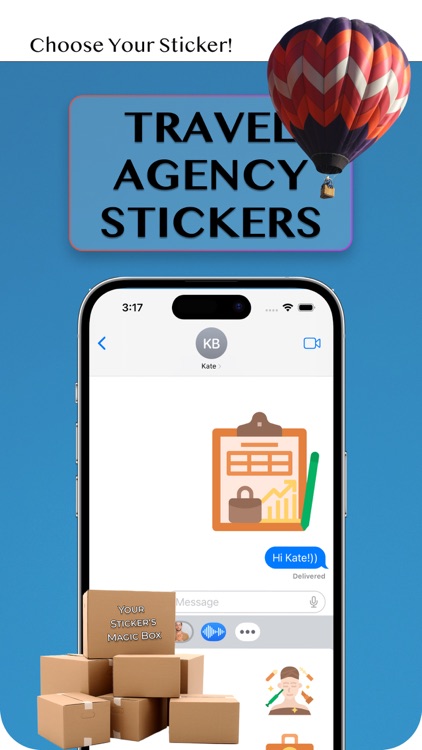 Travel Agency stickers
