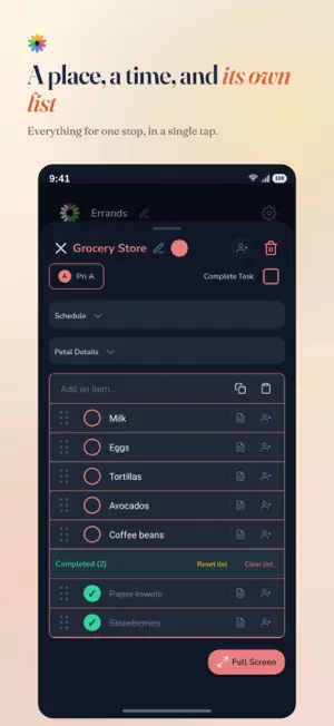 Daisy's Dailies: Family Lists screenshot 2