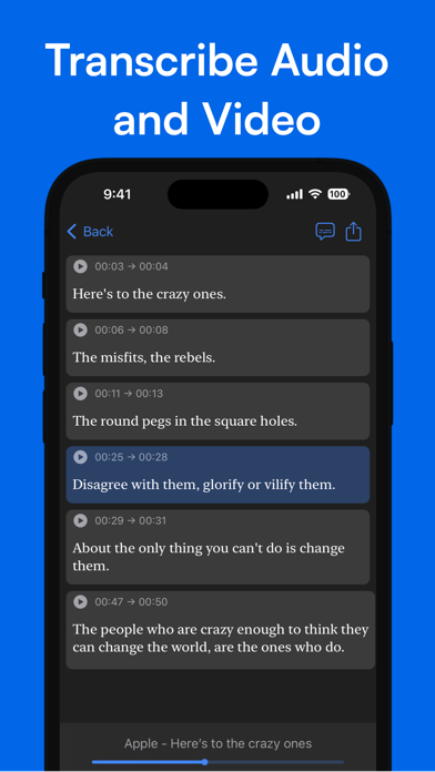 Speech to Text—Spiik Dictation Screenshot