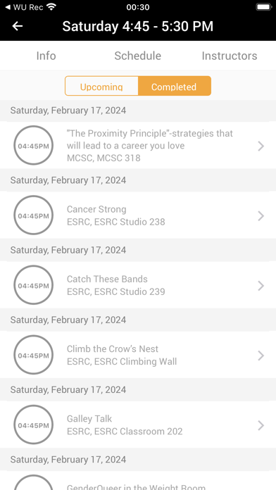 Collegiate Fit Expo Screenshot
