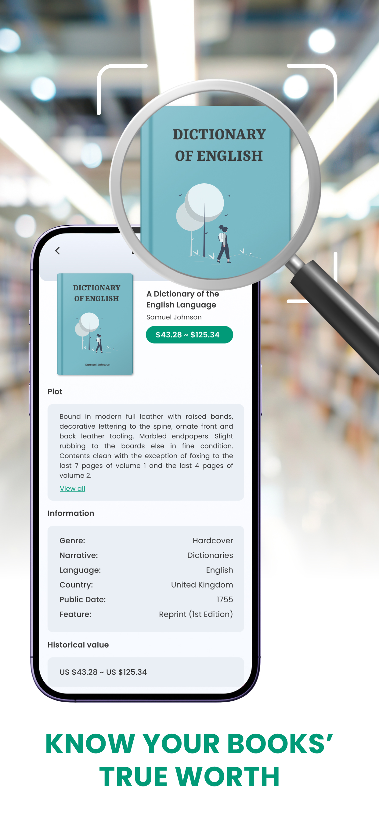 Book Value Scanner: Pricing screenshot 4