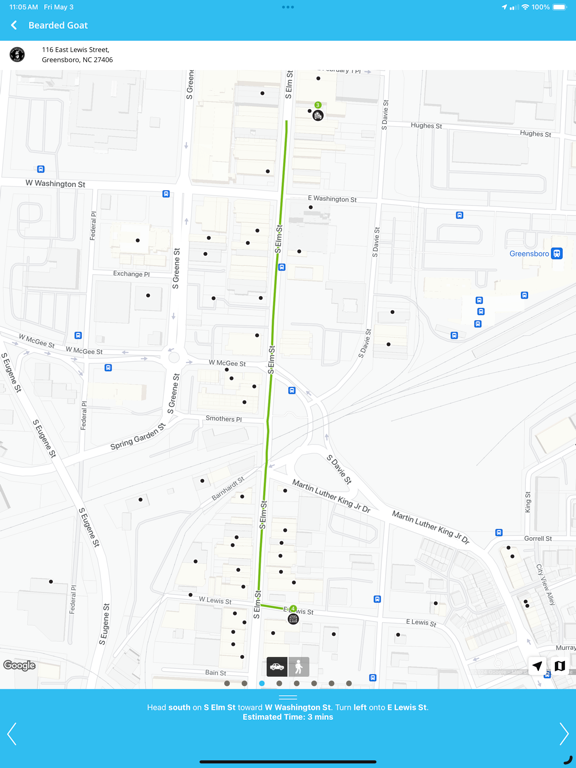 Downtown Greensboro iPad screenshot 10 - Travel app