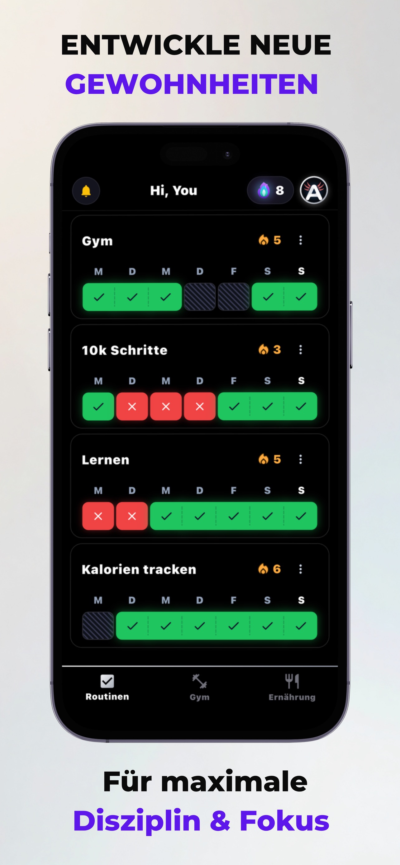 Screenshot 4 of Ajolo – Gym & Fitness Tracker
