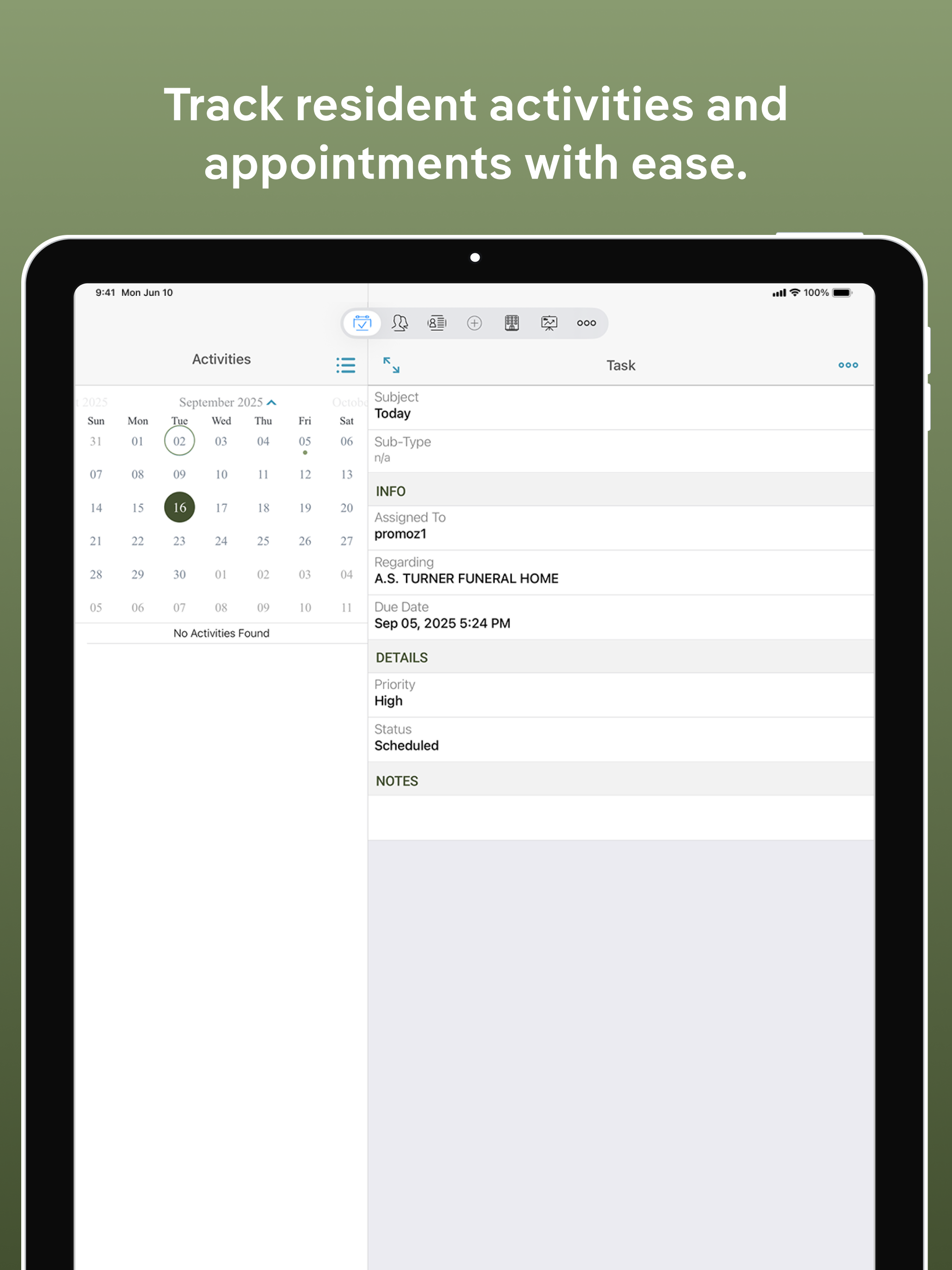 PointClickCare CRM