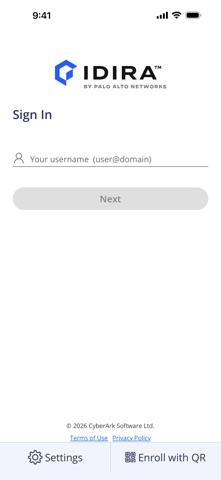 App screenshot