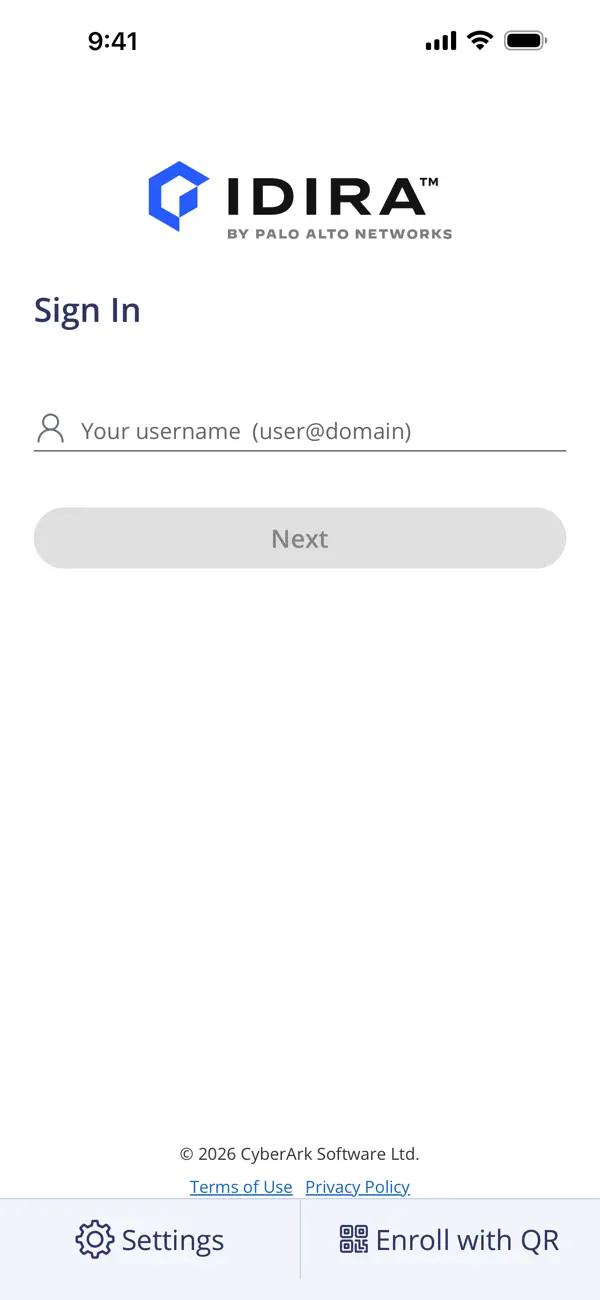 Screenshot #1 pour Idira Identity
