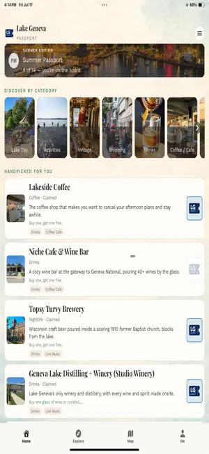 Lake Geneva Passport screenshot 1