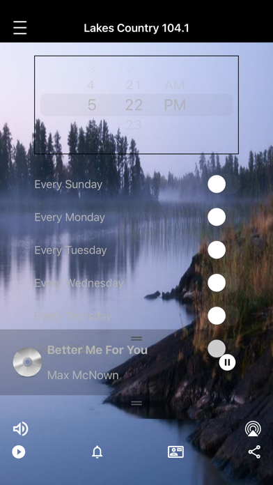 Lakes Country 104.1 iPhone screenshot 4 - Entertainment app