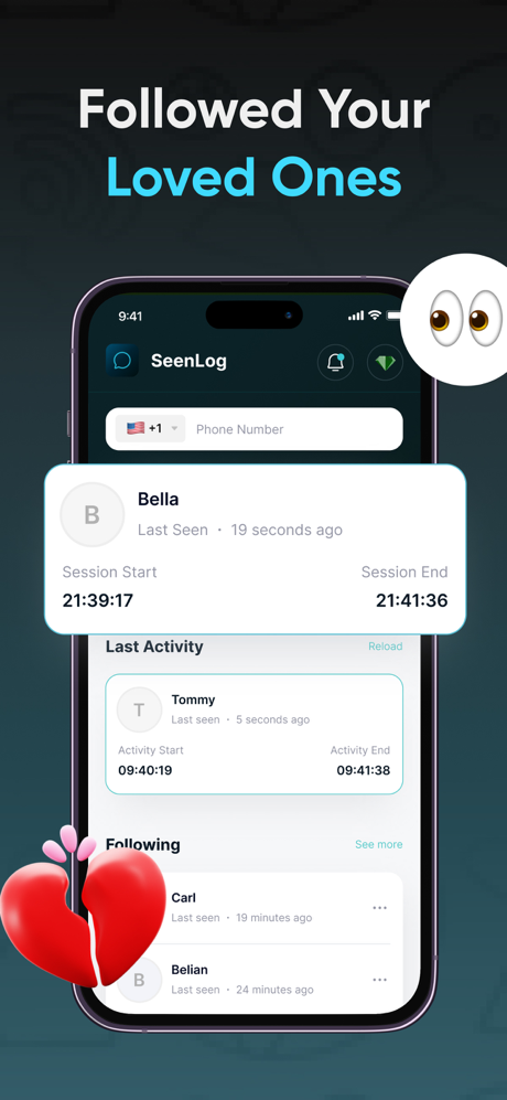 SeenLog: Activity Tracker screenshot 1