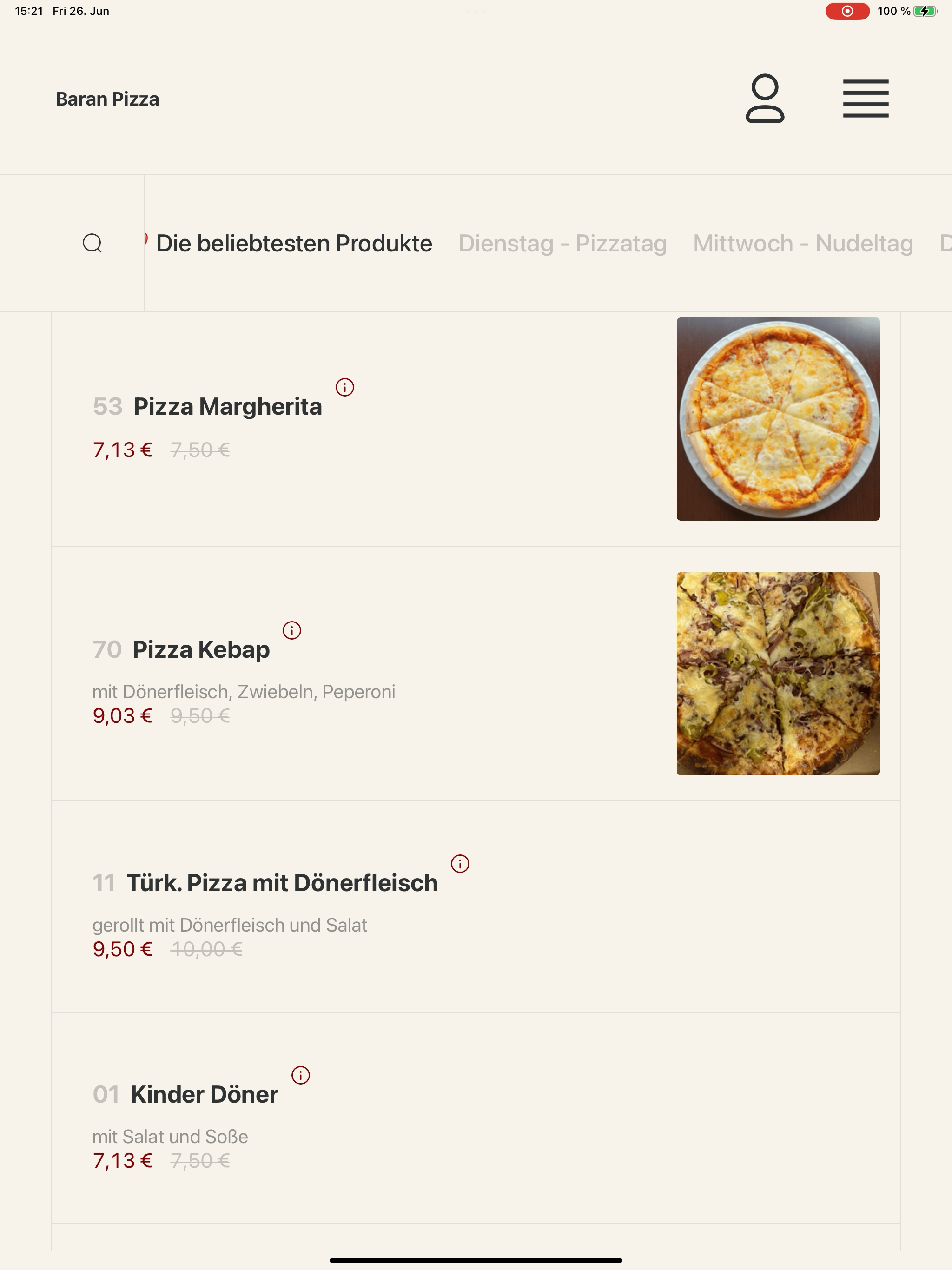 Baran Pizza