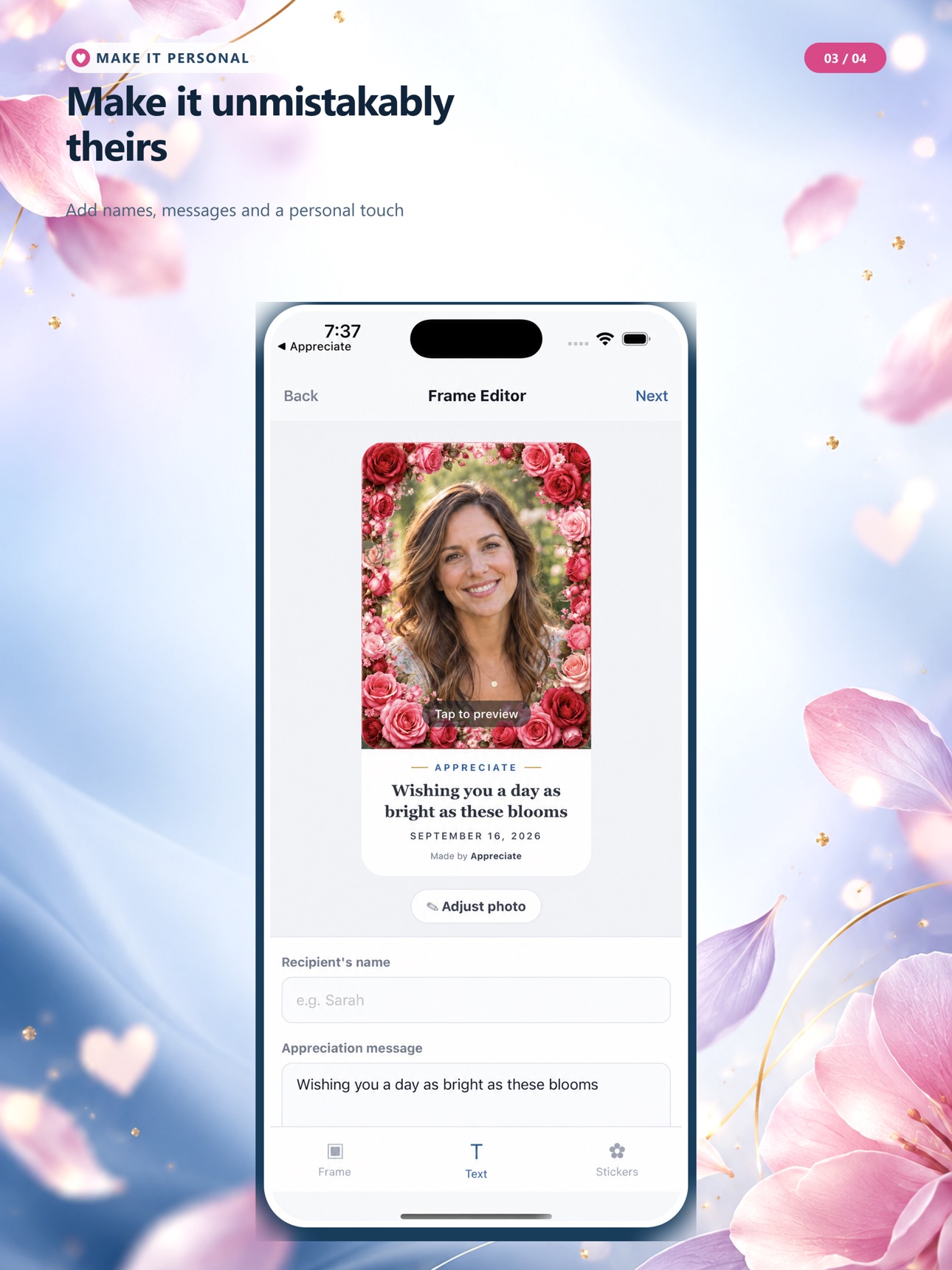 Screenshot 7 of Frame Greet: Photo Card Maker