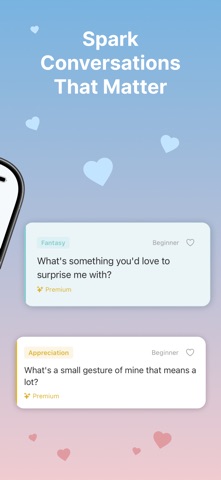 Closer - Couple Intimacy Coach iPhone screenshot