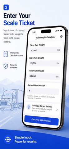 AxleSlide: Truck Weight Calc screenshot