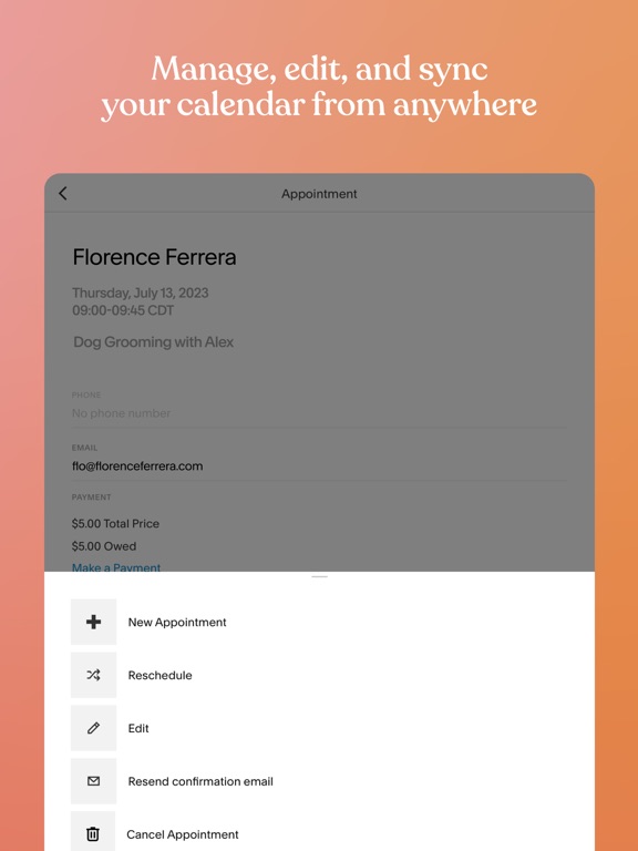 Screenshot #6 pour Acuity Scheduling