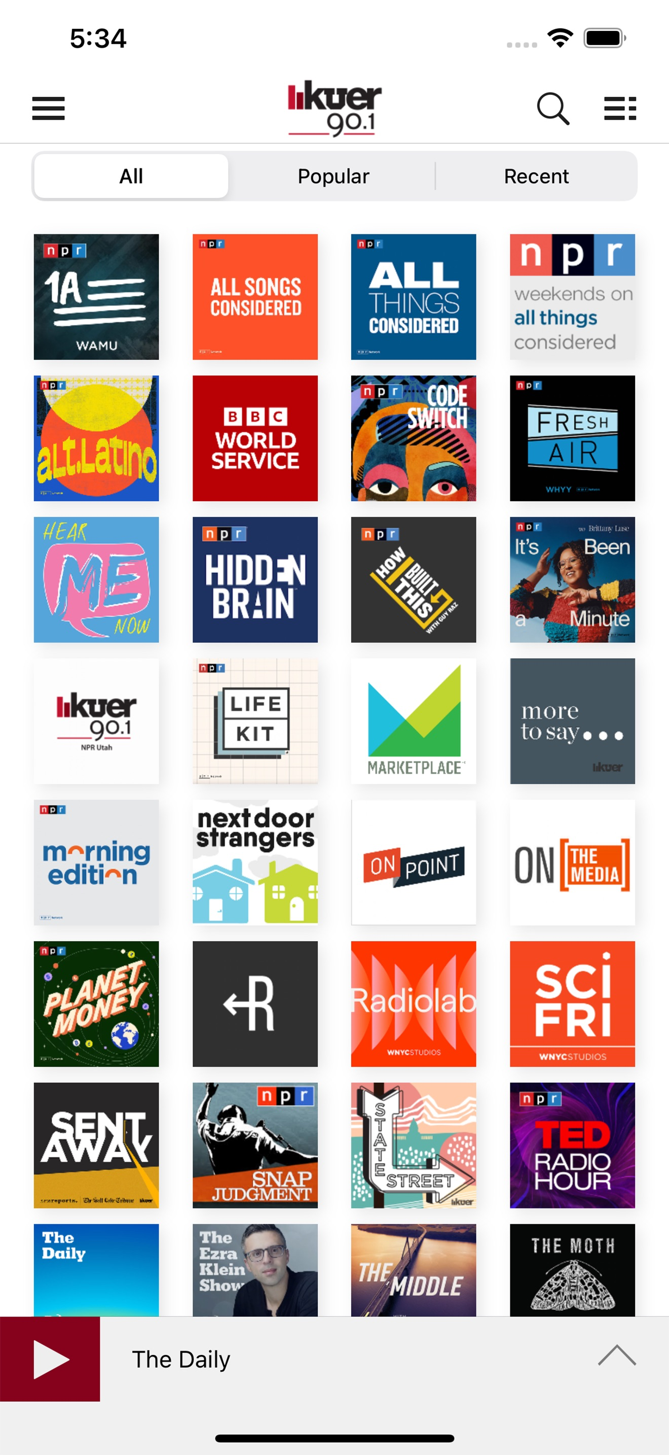 KUER Public Radio App screenshot 3