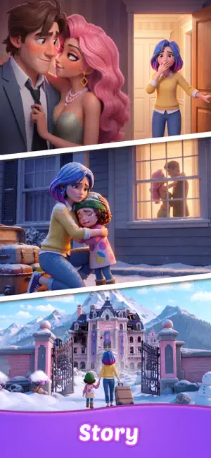 Frozen Manor: Merge Mystery screenshot 2