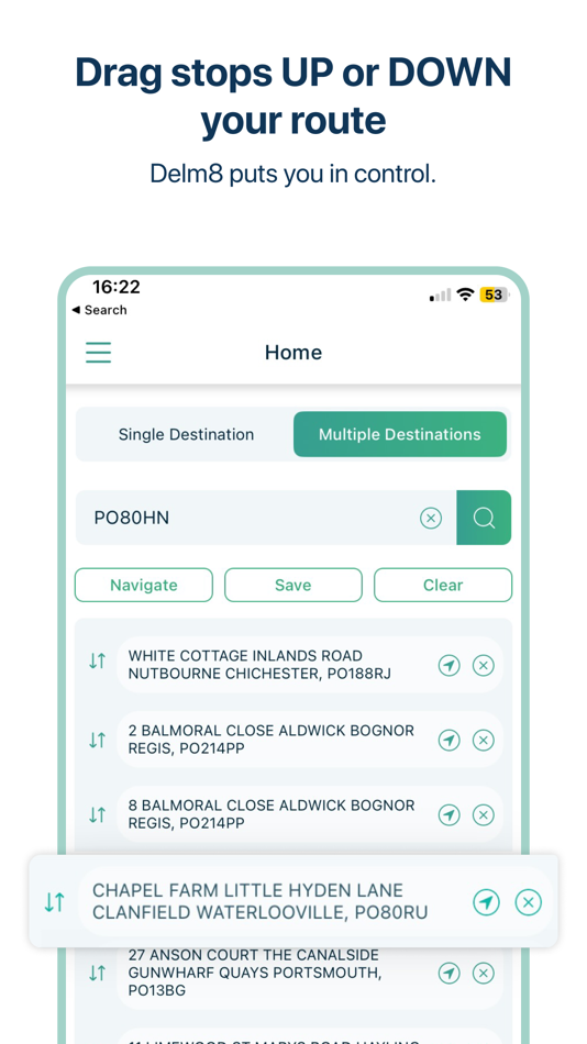 #6. DelM8 UK Address Finder (iOS) 由: Delmate LTD