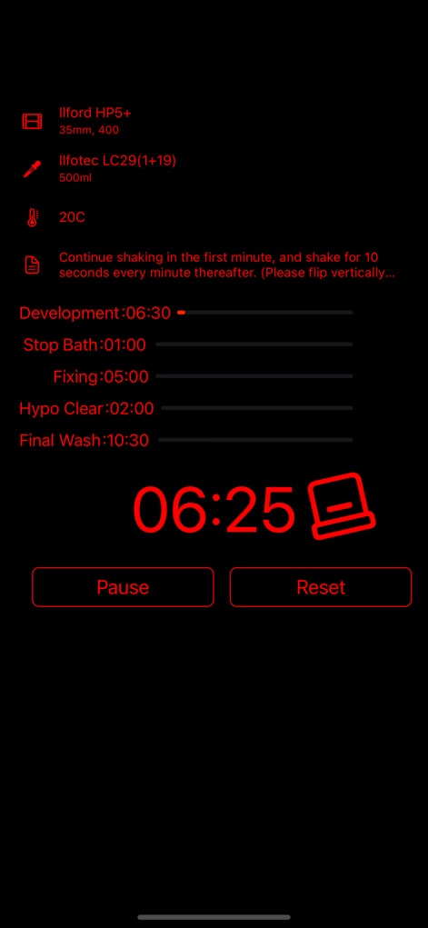 film Dev Timer - Utilities App | MWM